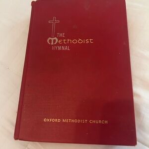 1966 Red Methodist Hymnal Book
